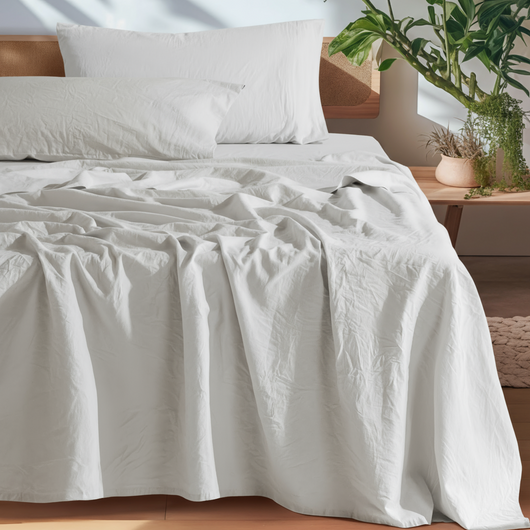 Natural Linen Sheet Set