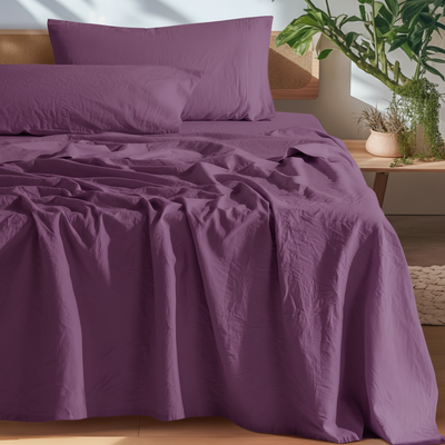 Natural Linen Sheet Set